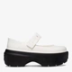 Женские туфли Crocs Stomp Mary Jane CkB 209939-0WX 34-35 (M3/W5) 21 см Молочные (196265831784) - изображение 1