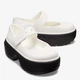 Женские туфли Crocs Stomp Mary Jane CkB 209939-0WX 34-35 (M3/W5) 21 см Молочные (196265831784) - изображение 3