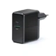 Сетевое зарядное устройство REAL-EL CH-350 QC3.0 (2USB, 3A) Black - изображение 1