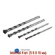 Набор сверл по бетону S4 Intertool 4 шт. (5 6 8 10 мм) (SD-0105) - изображение 1