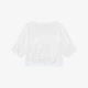 Футболка-топ DKNY, арт. 62308, блестки, белый, 153 см, размер 14 - изображение 4