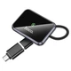 Адаптер HOCO HU1 Way car wireless CarPlay adapter, Metal Gray - зображення 5