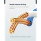 Кабель UGREEN NW102 Cat 6 U / UTP Lan Cable 1m, Black - изображение 6