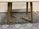 Стол кухонный Marstone из камня кварц прямоугольный 1400*800мм серый мрамор 2032 Grenoble - изображение 9