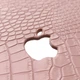 Чехол Snake Leather HardShell для Macbook Pro 16.2 M1/M2/M3/M4 Light Pink - изображение 5