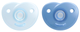 Smoczek ortodontyczny Philips AVENT Soothie 0-6m 2 szt Niebieski SCF099/21 (8710103991618) - obraz 1