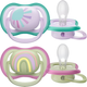 Smoczek ortodontyczny Philips AVENT Ultra Air 0-6m 2 szt SCF085/59 (8720689017527) - obraz 2