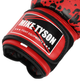Перчатки боксерские тренировочные на липучке Mike Tyson SP-Sport 4263 размер 12 унций Red-Black - изображение 5