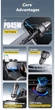 Автомобильное зарядное устройство Essager ES-CC21 45 Вт USB+TypeC PD+QC LED дисплей технология быстрой зарядки - изображение 5