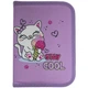 Пенал школьный 1 отделение с 1 отворотом Class 25102C Сool Kitten - изображение 1