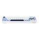 Магнитная игровая клавиатура AJAZZ AK680 MAX HE с подсветкой RGB White\Blue - изображение 3
