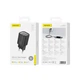 Сетевой адаптер Foneng EU71 GaN 30 Вт, 2×USB-A + USB-C PD, QC, PPS, быстрая зарядка 5 V/9 V/12 V/15 V/20 V, компактный блок питания, совместим со смартфонами, планшетами и ноутбуками Черный - изображение 11
