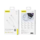 Кабель Foneng XS10 2-в-1 Type-C→Lightning 60 Вт/PD 27 Вт — быстрая зарядка iPhone и MacBook, поддержка OD4.0, светодиодный индикатор, длина 1,2 м, нейлоновая оплётка. Надёжный кабель для питания и передачи данных Белый - изображение 10