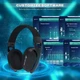 Беспроводные игровые наушники Attack Shark L90 Tri-Mode с микрофоном (Черные, BT/2.4G/AUX, 40 мм) - изображение 5