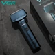 Електробритва Шейвер VGR V-370 PRO IPX5 Waterproof Dark Green - зображення 2