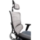Офисное эргономичное кресло GT Racer X-802L Bright Gray (W-20, B-40) - изображение 7