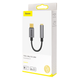 Adapter AUX Baseus L54 Type-C do 3.5 mm Grey (CATL54-0G) - obraz 5