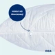 Подушка IDEIA Standart Plus силиконизированные полиэфирные шарики 50х70 см (2200004124490_1) - изображение 4