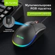 Мышь BAVIN G-K-995 RGB Optical USB DPI Black - изображение 5