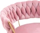 Барний стілець IMPERIA PINK Рожевий гламурний стілець для вітальні. бару, стильний - изображение 10