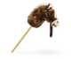 Koń na kiju Milly Mally Hobby Dark Brown (5901761127348) - obraz 2