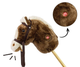 Koń na kiju Milly Mally Hobby Dark Brown (5901761127348) - obraz 7