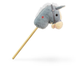 Koń na kiju Milly Mally Hobby Grey (5901761127355) - obraz 2