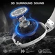 Безпровідні ігрові навушники ATTACK SHARK L80 (Bluetooth 5.3, 2.4G, білі) - зображення 3