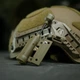 Фонарик на шлем с креплением MPLS CHARGE CR123A Койот - изображение 13