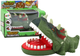 Gra planszowa Lean Toys Gryzący dinozaur Triceratops Zielony (5905991006060) - obraz 2