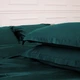 Простынь на резинке MirSon Tencel №07 Emerald 200 х 220 см (2200009371325) - изображение 5