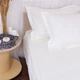 Комплект постільної білизни MirSon Poplin Line "002 Milky White" 160 x 220 см (2200006277781) - зображення 10