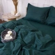 Комплект постільної білизни MirSon Poplin Line "091 Emerald" 175 x 210 см (2200006279549) - зображення 7