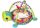 Mata edukacyjna dla maluszka Lean Toys 3 w 1 Żółw z basenem i piłkami 1605 (5904204759830) - obraz 3