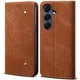 Чехол-книжка с кармашками UniCase Jeans Wallet для Samsung Galaxy A17 (A175) - Coffee - изображение 1