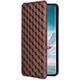 Чехол Deexe Rhombus Book для Motorola Edge 40 Neo - Brown - изображение 5