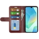 Класичний чохол-книжка Deexe Wallet Style для Samsung Galaxy A17 (A175) - Brown - зображення 4