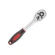 Трещетка с квадратом 3/8" 24 зуба 200 мм CrV Intertool - изображение 2