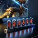 Настольные RGB часы в виде ламп 3 IPS-дисплеєм та Wi-Fi Nixie Tube Clock - изображение 1