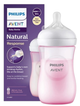 Butelka do karmienia Philips Avent Natural Response 260 ml 1m+ Różowa SCY903/11 (8710103989653) - obraz 1