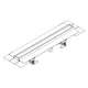 Трап для душа под плитку Hansgrohe RainDrain Compact Flat 70 см 56165000 - изображение 8