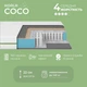 Матрас ортопедический ТМ Ismart Koala Coco 80х190 см пружинный (ISM-051087) - изображение 3