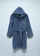 Халат підлітковий для хлопчиків Pupilla Galaxy, Indigo 158-164 (XS) - зображення 1