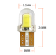 Автомобільна лампочка T10 W5W COB LED Жовтий - зображення 2