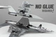 Металлический 3D конструктор Metal Earth "Истребитель-бомбардировщик F/A-18 Super Hornet" (MMS459) - изображение 13