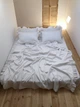 Комплект постільної білизни Cozy з рюшами білий Євро 200*220 см, простирадло 220*240 без резинки - изображение 5