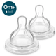 Smoczek antykolkowy do butelki Philips Avent 0 m+ SCY761/02 2 szt (8710103996767) - obraz 2
