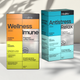 Кава мелена Wellness & Imune та Antistress & Relax MindMe з функціональними інгредієнтами 2x250 г (MMCF2838) - зображення 1