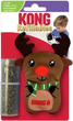 Zabawka dla kotów Kong Holiday Refillables Reindeer 10 cm Brązowa (35585531236) - obraz 1