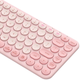 Klawiatura bezprzewodowa Baseus K01A Wireless Tri-Mode Baby Pink (6932172632977) - obraz 4